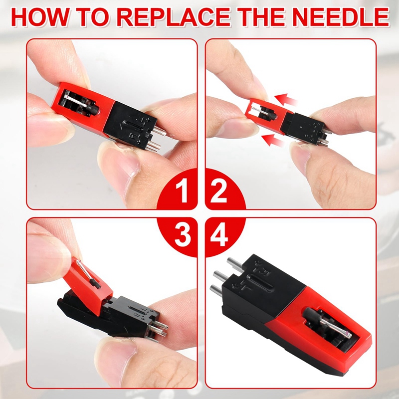 Player Needle Replacement, 4Pc - đánh giá và giá Record Player Needle