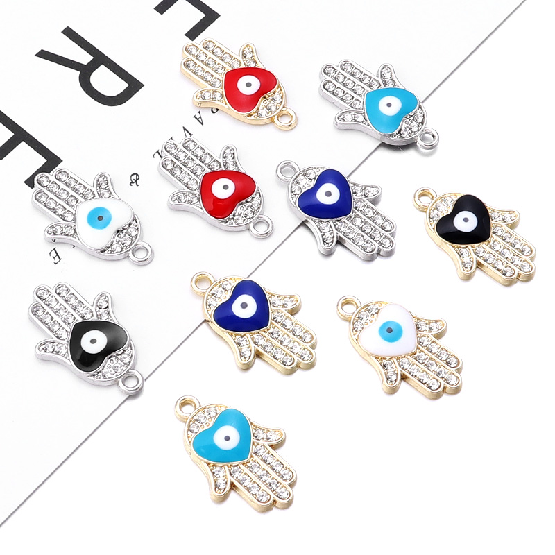 10Pcs/Lot Hand Shape with Crys - đánh giá và giá Vintage Jewelry Collection