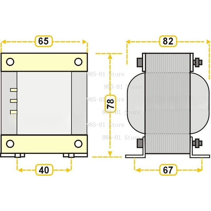 120W HiFi Power Transformer Si - đánh giá và giá Tube Amplifier Part