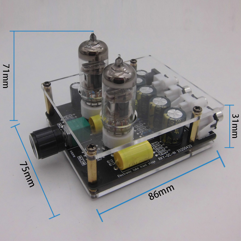 Upgraded 6K4/6A2 Tube Preampli - đánh giá và giá Tube Amplifier Part