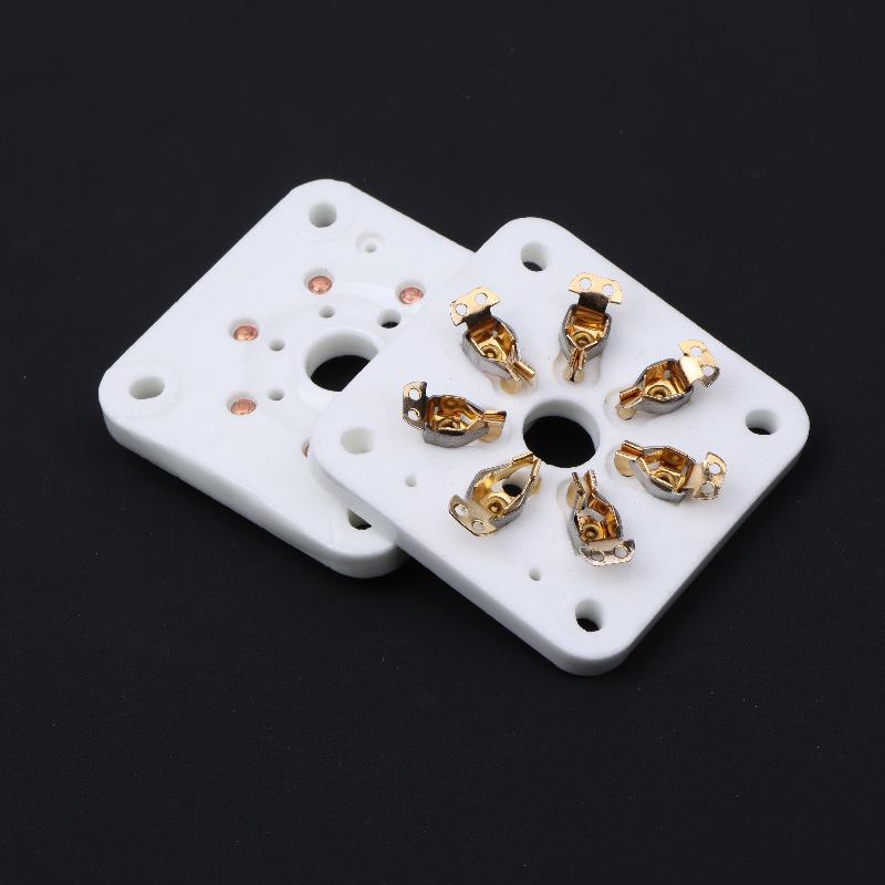7Pin Ceramic Vacuum Tube Socke - đánh giá và giá Tube Amplifier Part