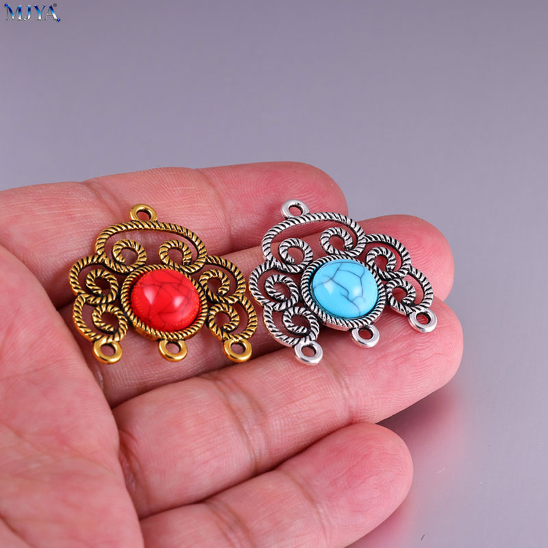 MJYA 5pcs/lot Vintage Alloy Tu - đánh giá và giá Vintage Jewelry Collection