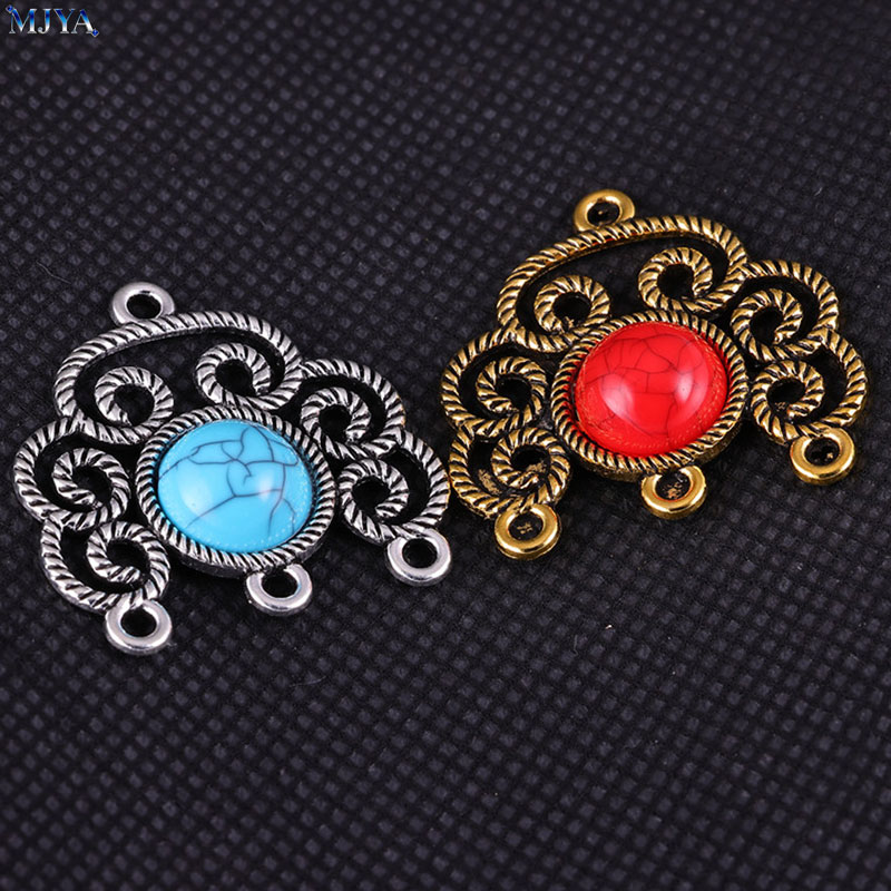 MJYA 5pcs/lot Vintage Alloy Tu - đánh giá và giá Vintage Jewelry Collection