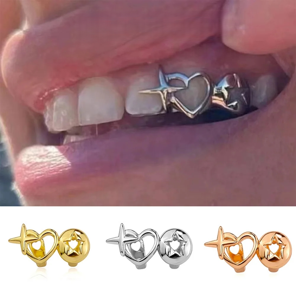 Punk Hip Hop Hollow Heart Teet - đánh giá và giá Vintage Jewelry Collection